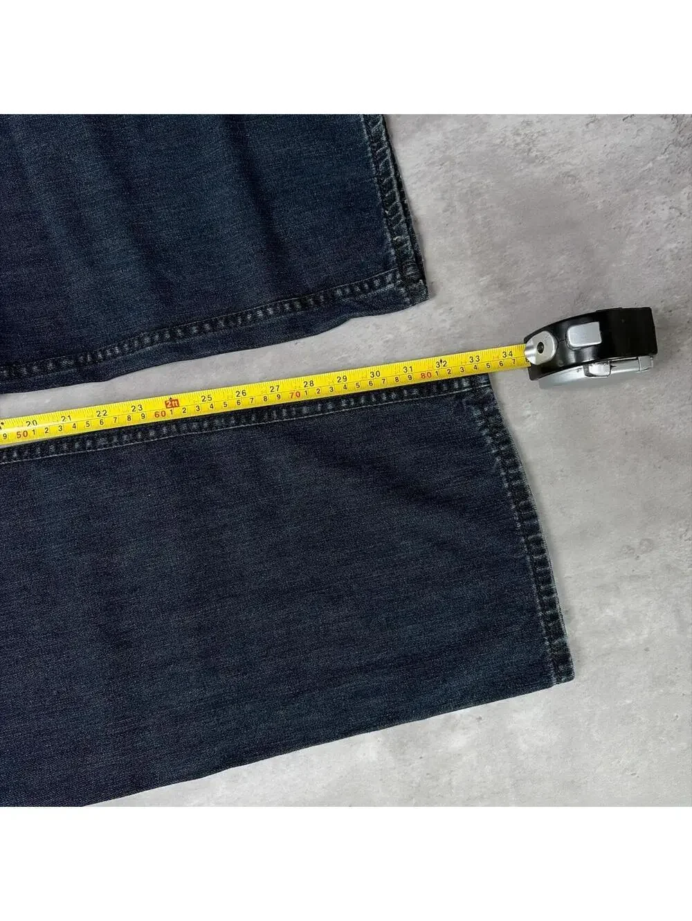 Y2K Dark Wash Rocawear Grunge Gothic Baggy Skater Denim Jeans